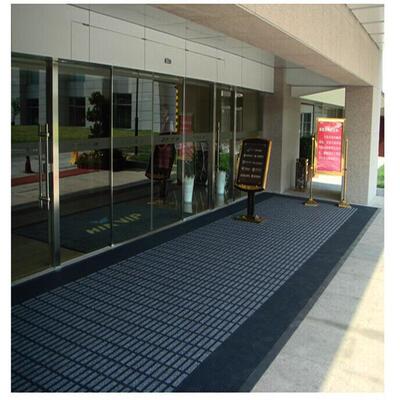 商用酒店室外防滑地垫 波曼刮尘吸水拼装式地垫酒店大门除尘地毯