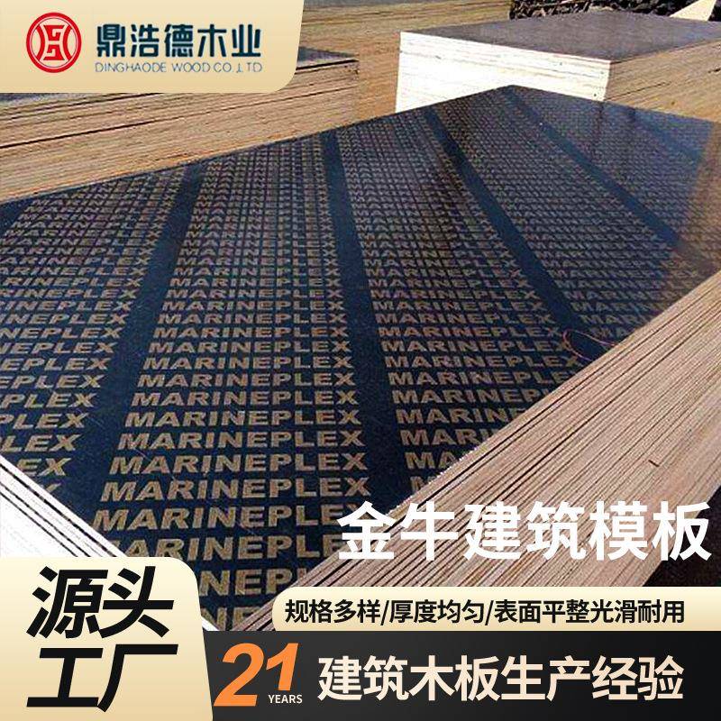 水利工程桥梁施工模板木工板建筑不易开胶胶合板多层板板材木板