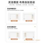 双人书桌学生家用电脑桌台式 女生卧室桌子办公学习桌奶油风化妆桌