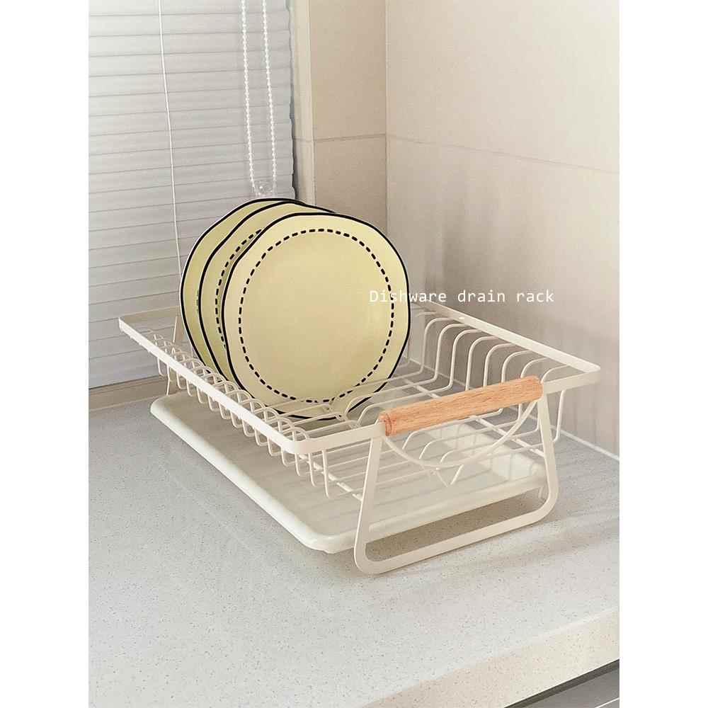 碗碟收纳架沥水碗盘架家用厨房洗碗池水槽边碗架碗筷餐具收纳篮