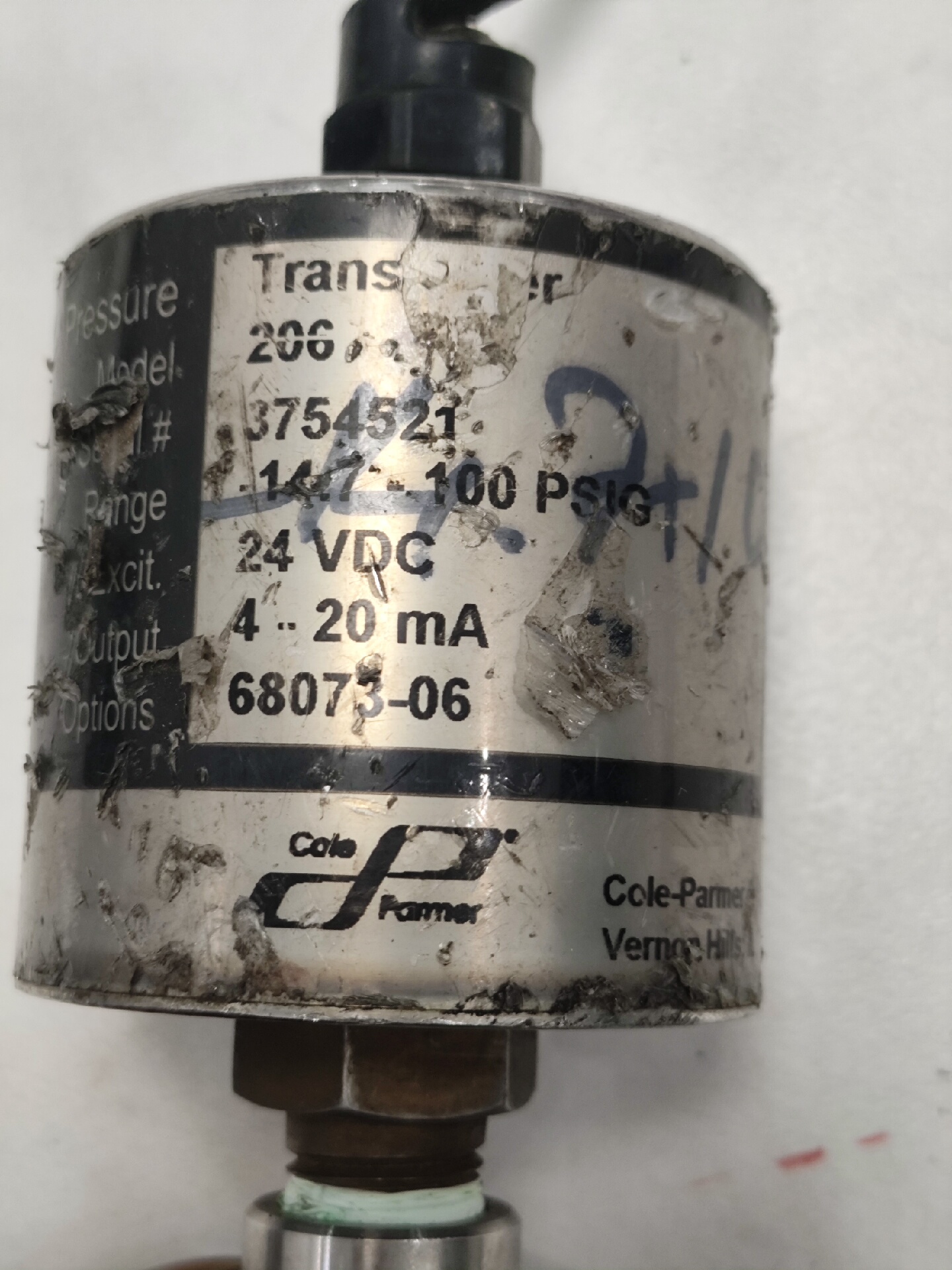 压力传感器 Cole-Parmer Transmitter