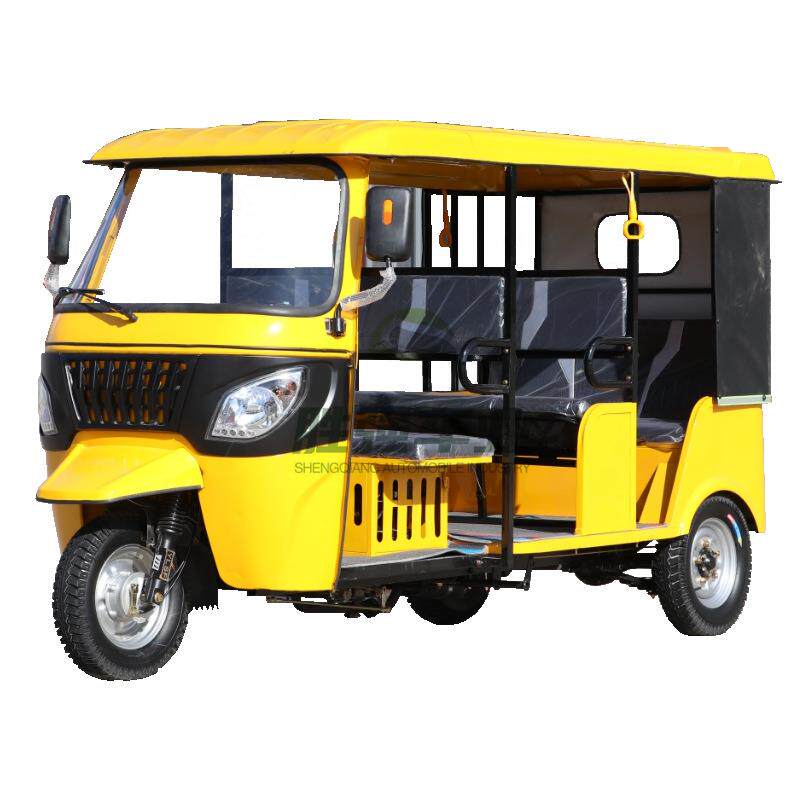 非洲热销嘟嘟车搭载9个乘客200CC水冷发动机燃油拉客三轮车Tuktuk