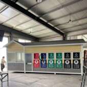 苏州垃364圾类房社区环卫动房景区智能垃圾房集分房移垃收圾站