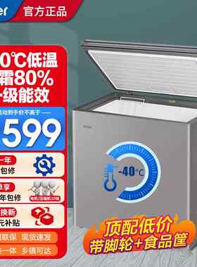 海.尔(H.aier)200升冷藏冷冻柜-40℃智控低霜商用家用冰柜 母乳囤