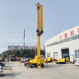 全液压长螺旋打桩机打抗拔桩的长螺旋打桩机10米长灌注桩机
