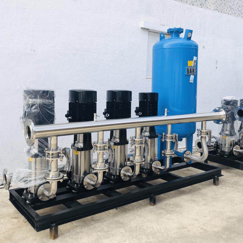 无负压供水设备全自动智能泵房一体化二次给水加压变频装置控制箱