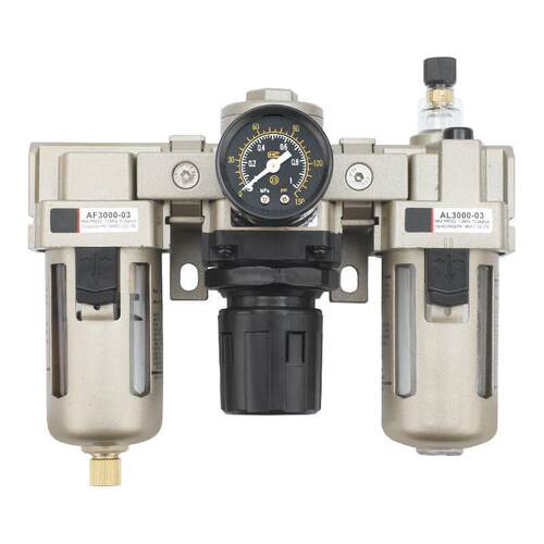 AC气源处理器三联件气动调压过滤器AC2000-024000-04油水分离器