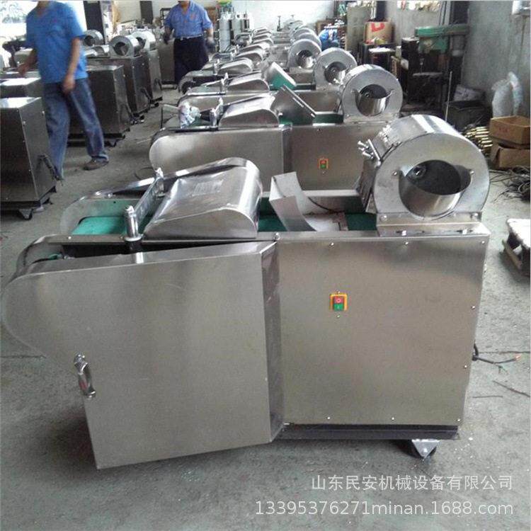 酸菜荷叶桑叶切丝切丁机电动商用果脯红枣切片机多用途切菜机