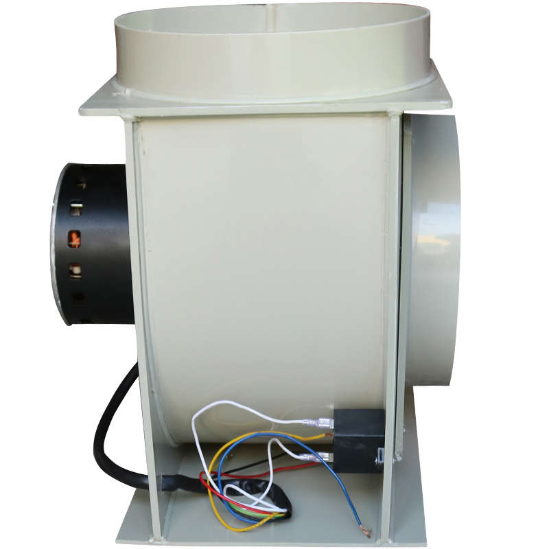 包邮pp防腐蚀离心风机500w低噪音风量大实验室通风柜专用 250口径