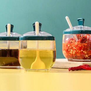 Combination Seasoning Jar Set Salt Cellar Sugar Bowl Pepper