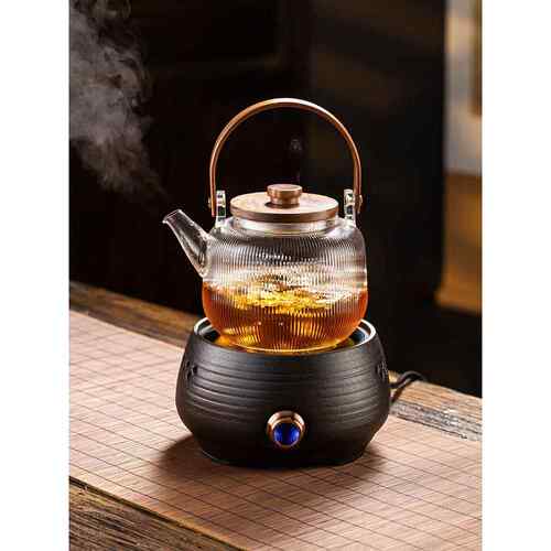 玻璃煮茶壶2025新款煮茶器电陶炉自动烧水壶煮茶炉专用套装家用
