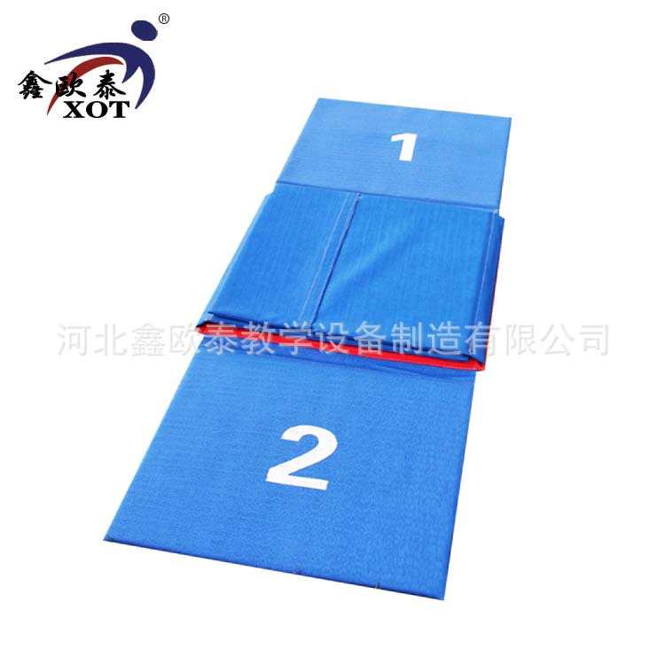 少儿体适能软体数字跳垫爬行垫十字跳垫儿童游戏交叉垫十字跳垫