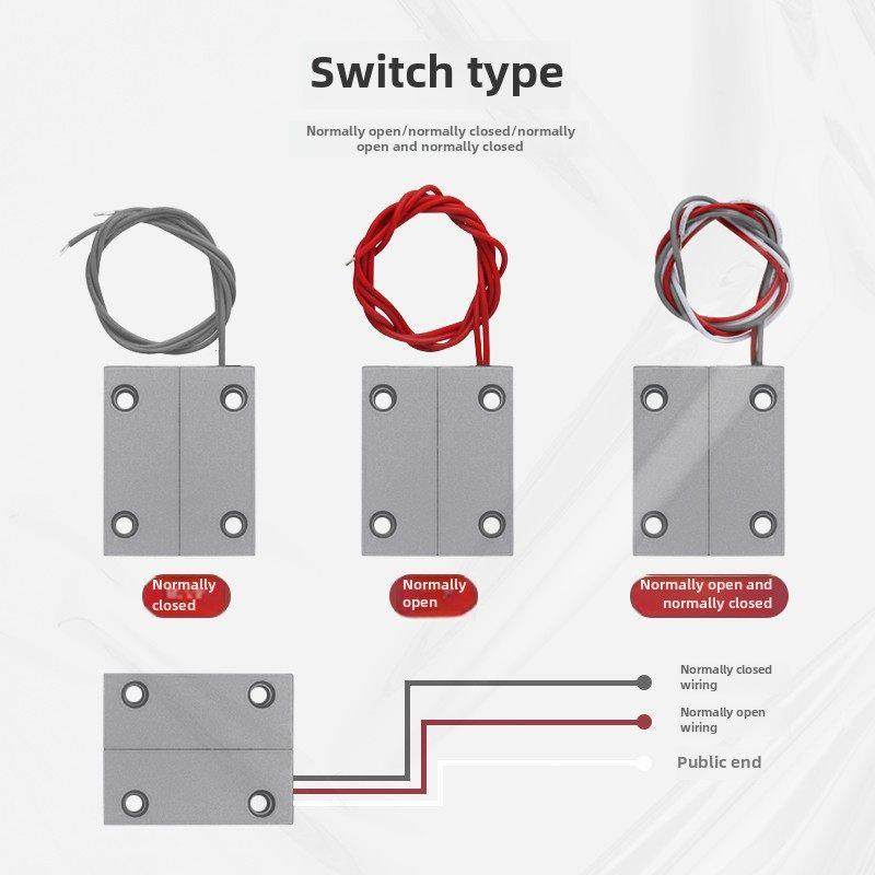 门磁开关Mc-52有线铁门磁传感器防火门开关门窗报警常开常闭型,电子/电工,门磁报警器,淘宝优惠券,粉丝福利购,淘宝优惠卷
