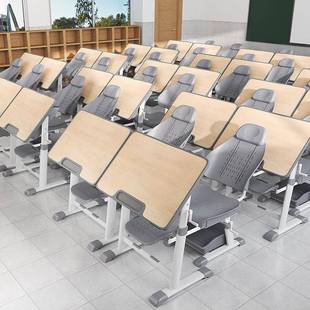 江浙同款中小学生课桌可躺式午休课桌椅学校教室培训机构桌椅套装