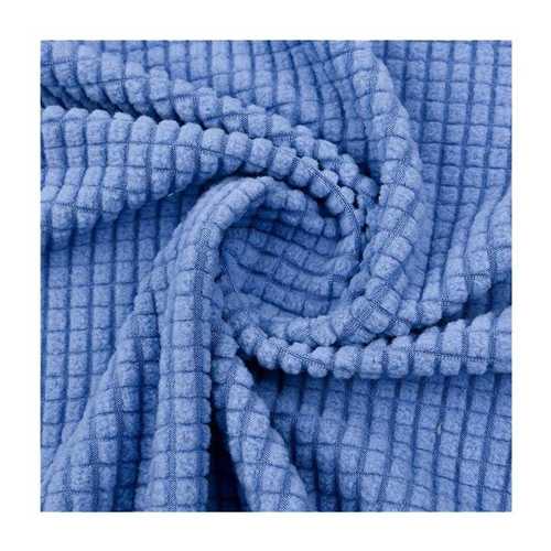 可定制弹力抽条提花摇粒绒条纹格子沙发布料面料批发椅子抱枕专用