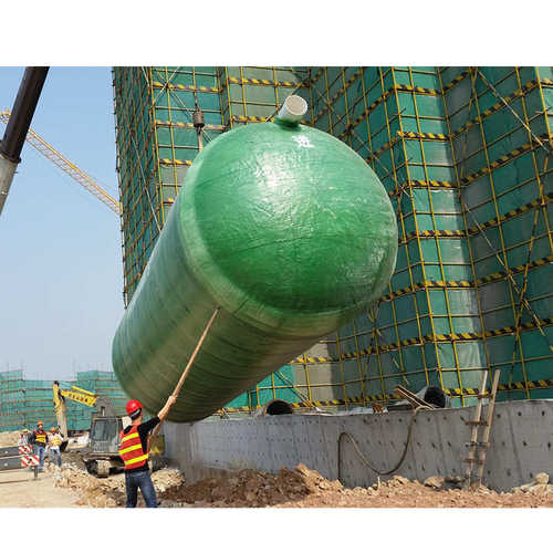 千科呈 2-200立方 玻璃钢化粪池 防渗漏隔油池 机械缠绕防腐蚀