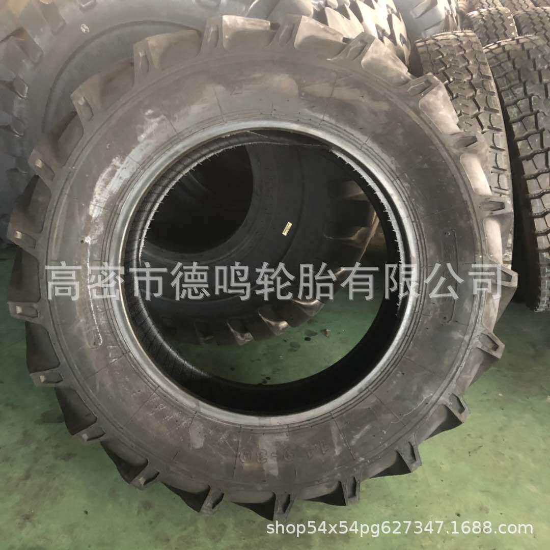农用车人字轮胎14.9-30轮胎磊甲加深花纹R-1花纹轮胎