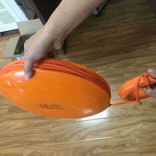 安航救生飞盘AHF 手抛式 水上救生抛绳飞盘 救生飞饼东台厂家