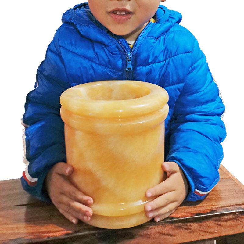 采购产品大型玉笔筒，时尚和简单的桌面玉饰品，文具收纳盒，超大