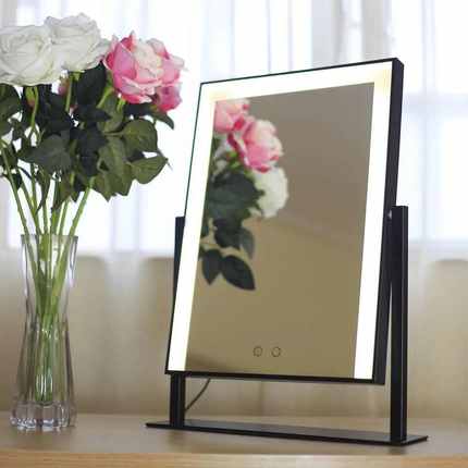 专用好莱坞补补妆爆灯泡欧美新款镜子带led梳妆台灯款化妆镜光