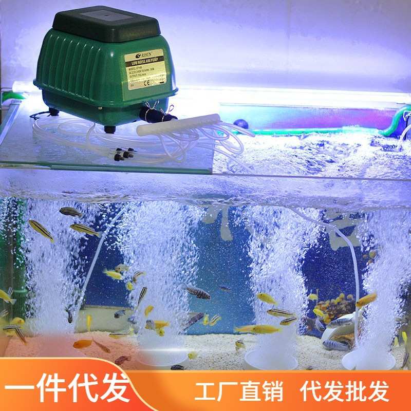 小型家用增增锦鲤鱼池 打户外机池设备增氧机氧 泵爆220v氧气用氧