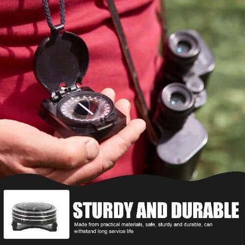 2pcs Detachable Watch Compass Hiking Camping Vintage