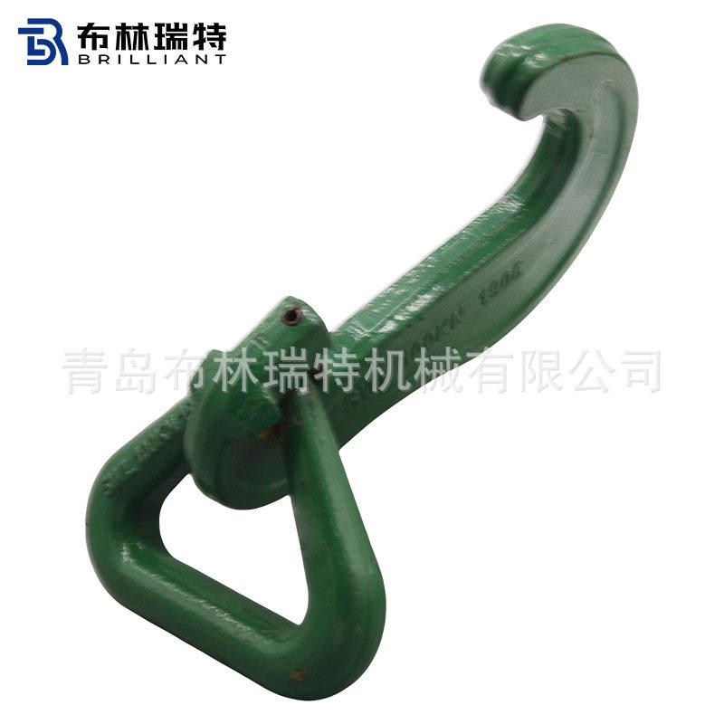 生产4倍眼型弯钩管桩钩滑冰钩钩薄型吊钩C型板钩其他绑扎索具