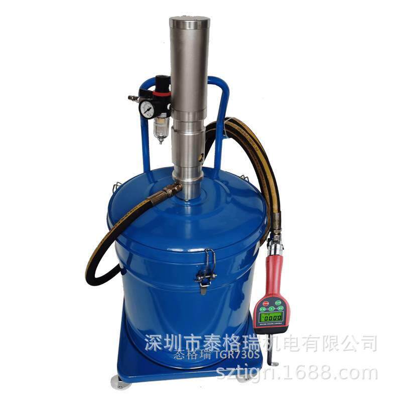 气动定量润滑油加油机齿轮油液压油加注泵TGR730S数显大容量