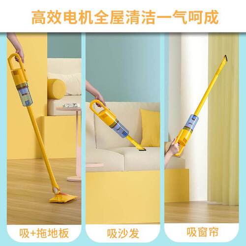 吸尘器小型家用吸拖地All手持式大吸力功率强力吸尘机