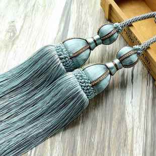 欧式覆古窗帘绑带挂球窗帘绳绑绳窗帘扣绑带绑球密流苏球