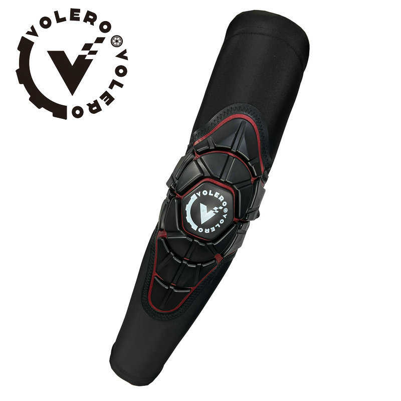 VOLERO 摩托车骑行防护防晒冰袖 防撞击护肘护臂透气高弹硅胶防滑