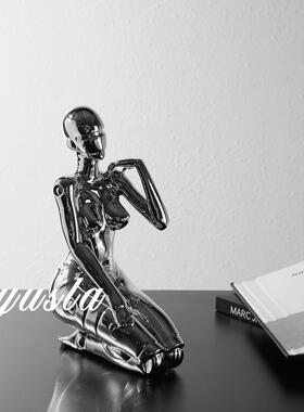 空基女神机械科技摆视件客厅电柜样板山间KJO酒店别墅办公软装室