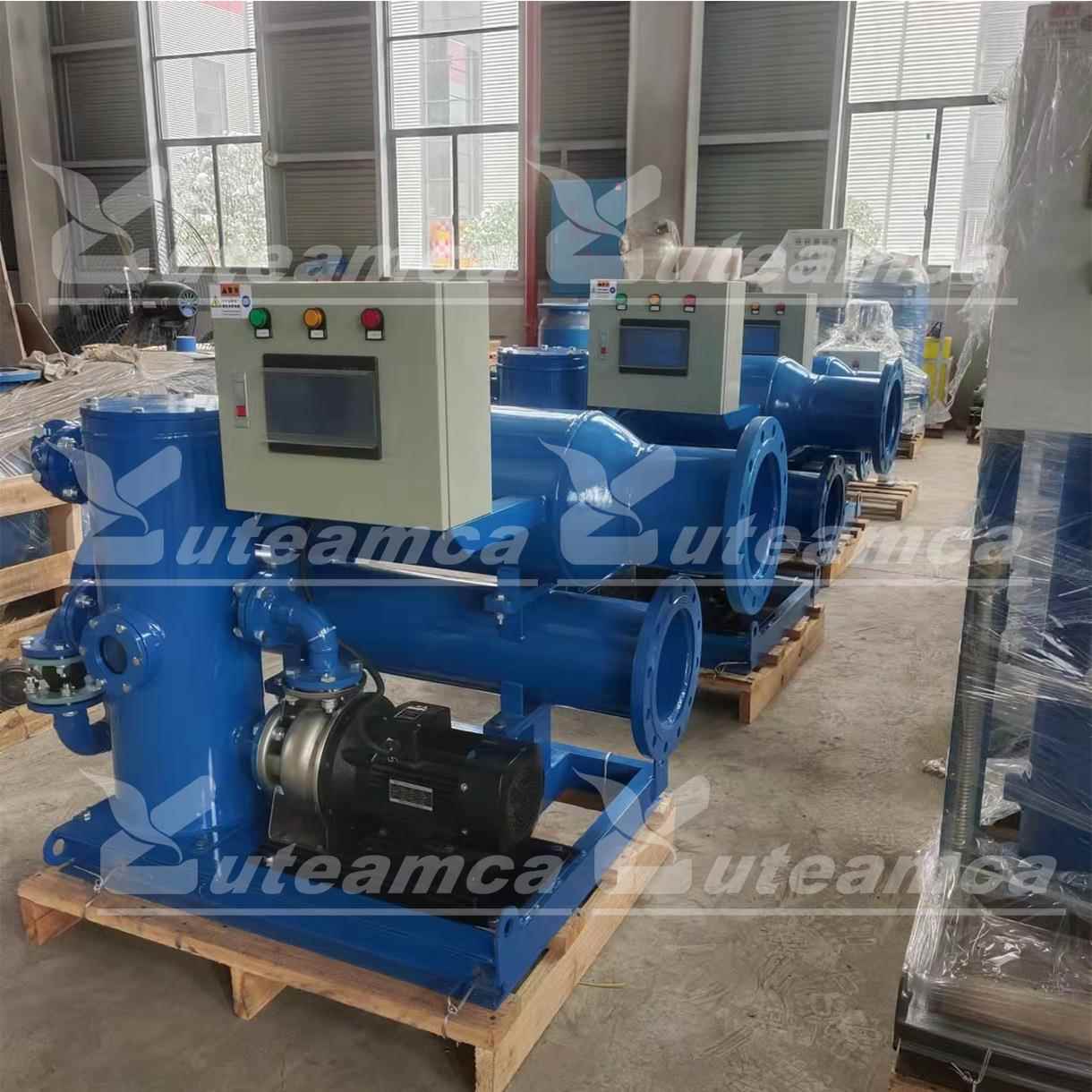 端盖式冷器胶球在洗线清洗球设凝LJ-SCII-备小清装置