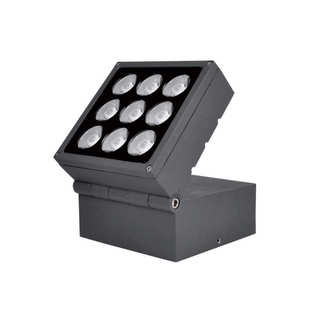 20W36W48W户外防水LED方形折叠投光灯外壳套件 窄光束魔方投光灯