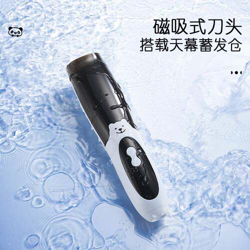 新款直销静音婴儿理发器自动吸发剃头电推子神器宝宝剃发家用剪新