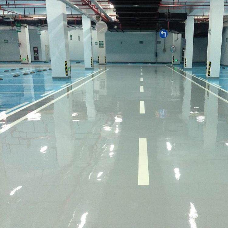 新款直销环氧薄涂地坪漆厂房地面漆室内防尘环氧地板漆 自流平地