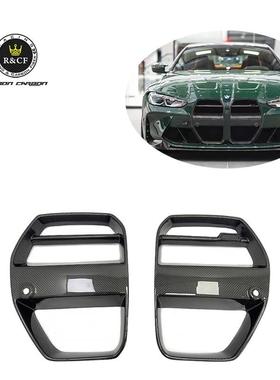 实力工厂适用于宝马BMWG80M3G82M4VOR款碳纤维中网改装