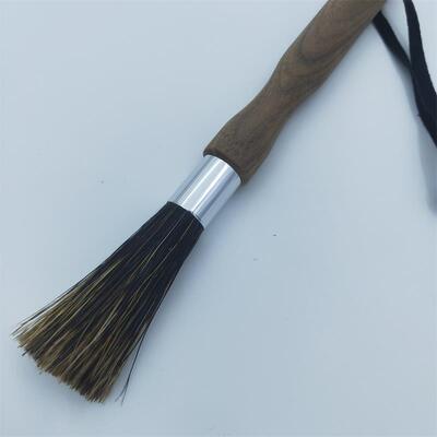 刷咖VFR啡粉清洁毛刷磨机毛木柄猪鬃电研机磨除粉刷咖啡豆机毛刷