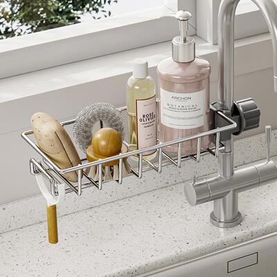Kitchen Faucet Organizer Dishwashing Vegetable Washing Basin
