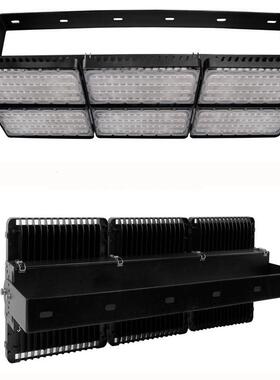 源工厂供应2019新款ADC12压铸铝套件1200W球场灯外壳