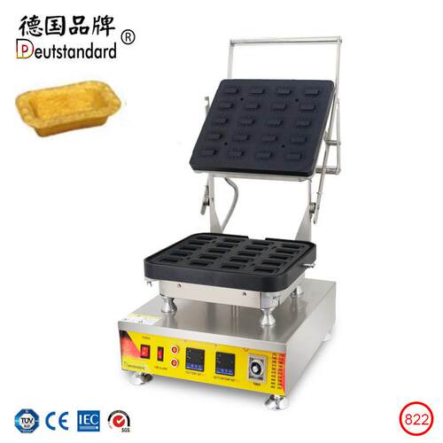 长方形流心芝士蛋挞机蛋挞壳成形机器数显温控电热烘培灌浆曲奇
