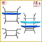 工厂定制多功能皮划艇展示架冲浪板收纳架货架订做单双面架滑板架