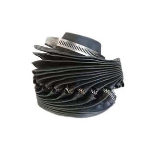 液压油缸防尘罩拉链伸缩式 帆布活塞杆保护套丝杆气缸防尘套订做