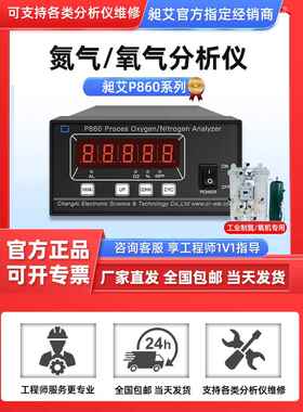 昶艾P860P950CI-PC821气体检测仪氮氧气浓度含量纯度分析仪测氧仪
