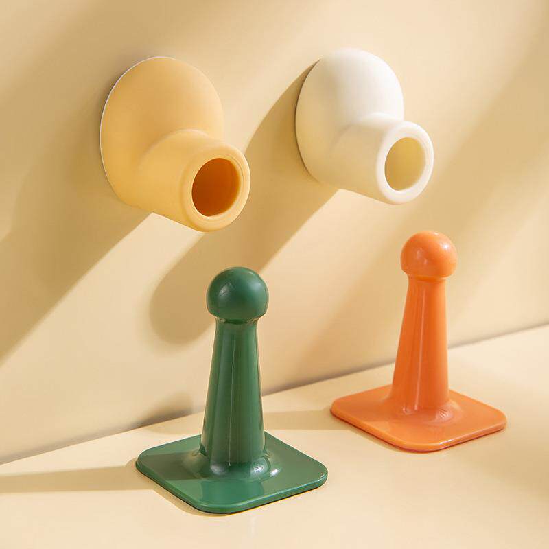 Home Cartoon Door Stopper Protection Pad No-Drilling Require