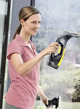 热销 20W 白色无绳可充电自动便携式玻璃清洁器擦窗器，带 2200mA