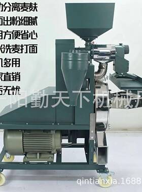商用洗麦小麦打面机  多功能五谷杂粮饲料加工各种调料打粉机