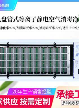 中央空调净化消毒设备 等离子微静电回风口消毒装置 电子除尘净化