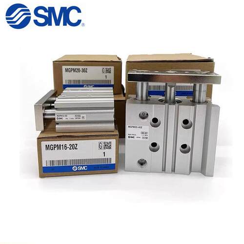 SC三轴三5杆气缸MGPM12/16/20/25/32/40/5M0-0-25-0-75-PKI100-11