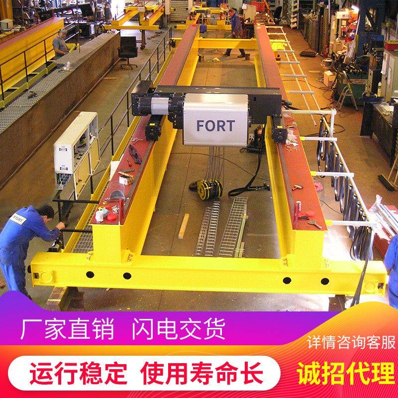 孚尔特品质可靠稳定性强厂家制造供应电动双梁起重机2T行车